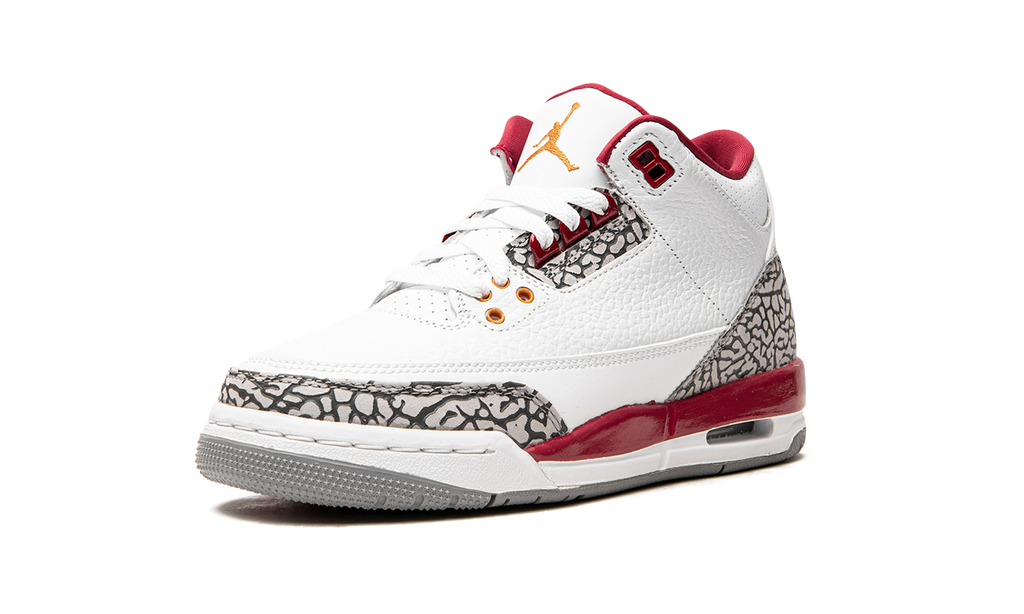 Air Jordan 3 GS "Cardinal" 398614 126