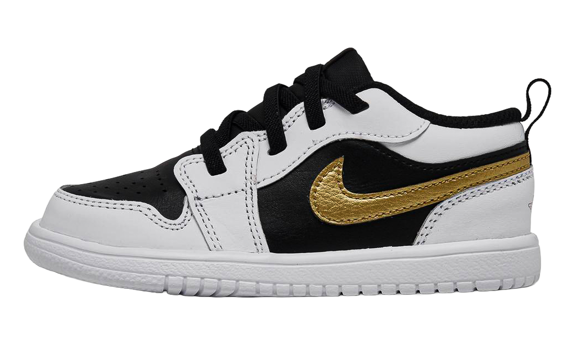 Jordan 1 Low ALT TD "White Black Metallic Gold" DR9747 172