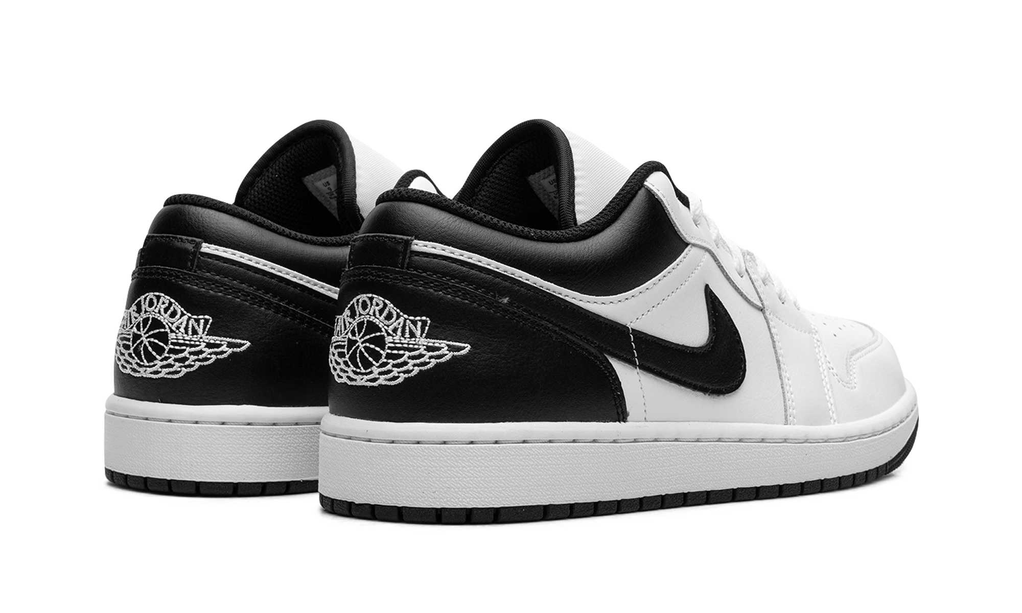 Air Jordan 1 Low "White/Black" 553558 132