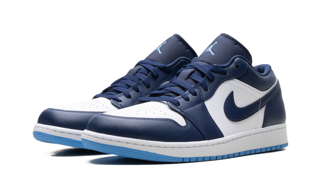 Air Jordan 1 Low "Midnight Navy / University Blue" 553558 404