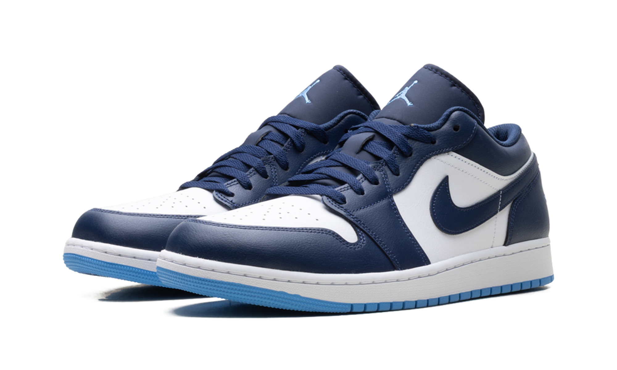 Air Jordan 1 Low "Midnight Navy / University Blue" 553558 404