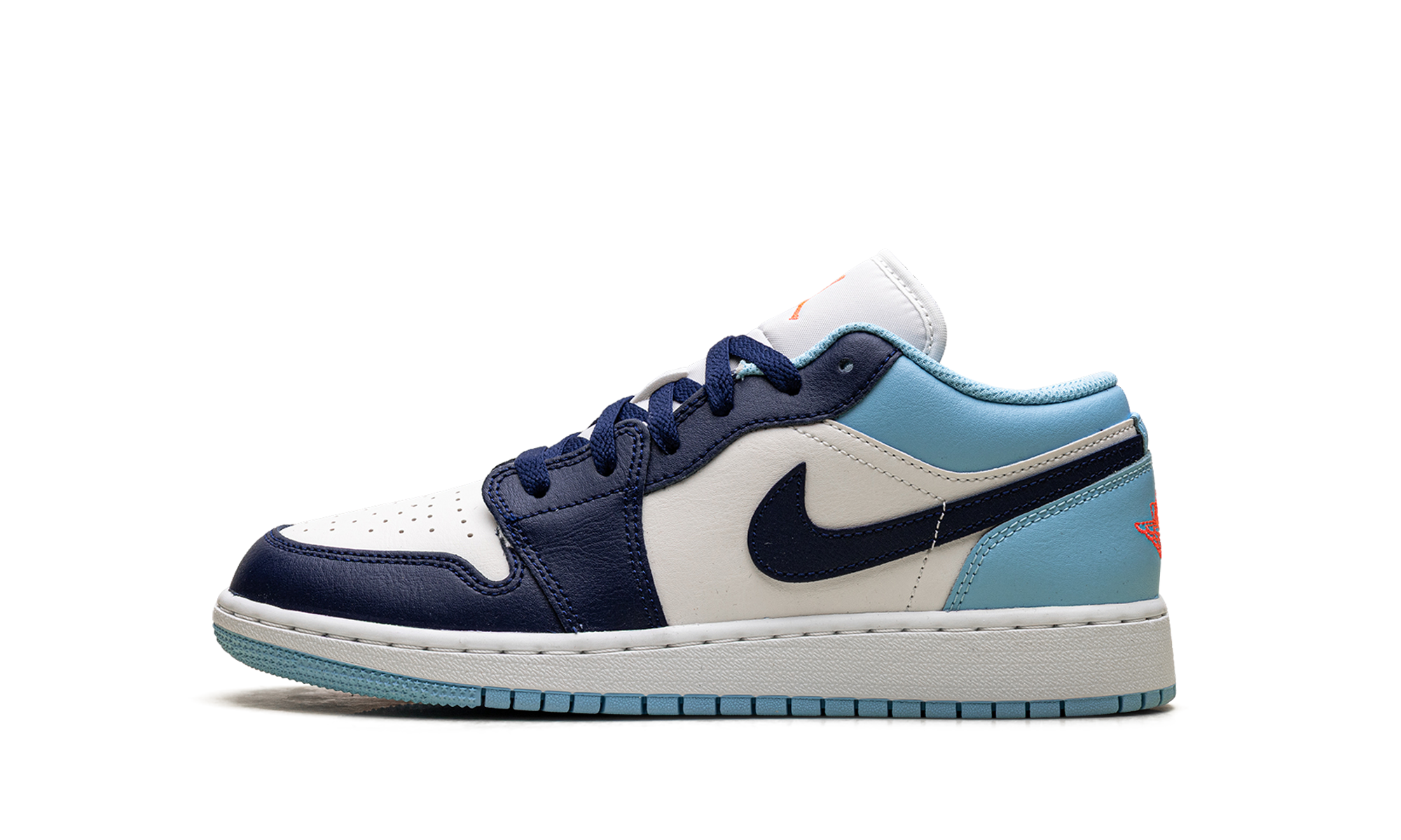 Air Jordan 1 Low GS "Sail Blue Chill" 553560 149