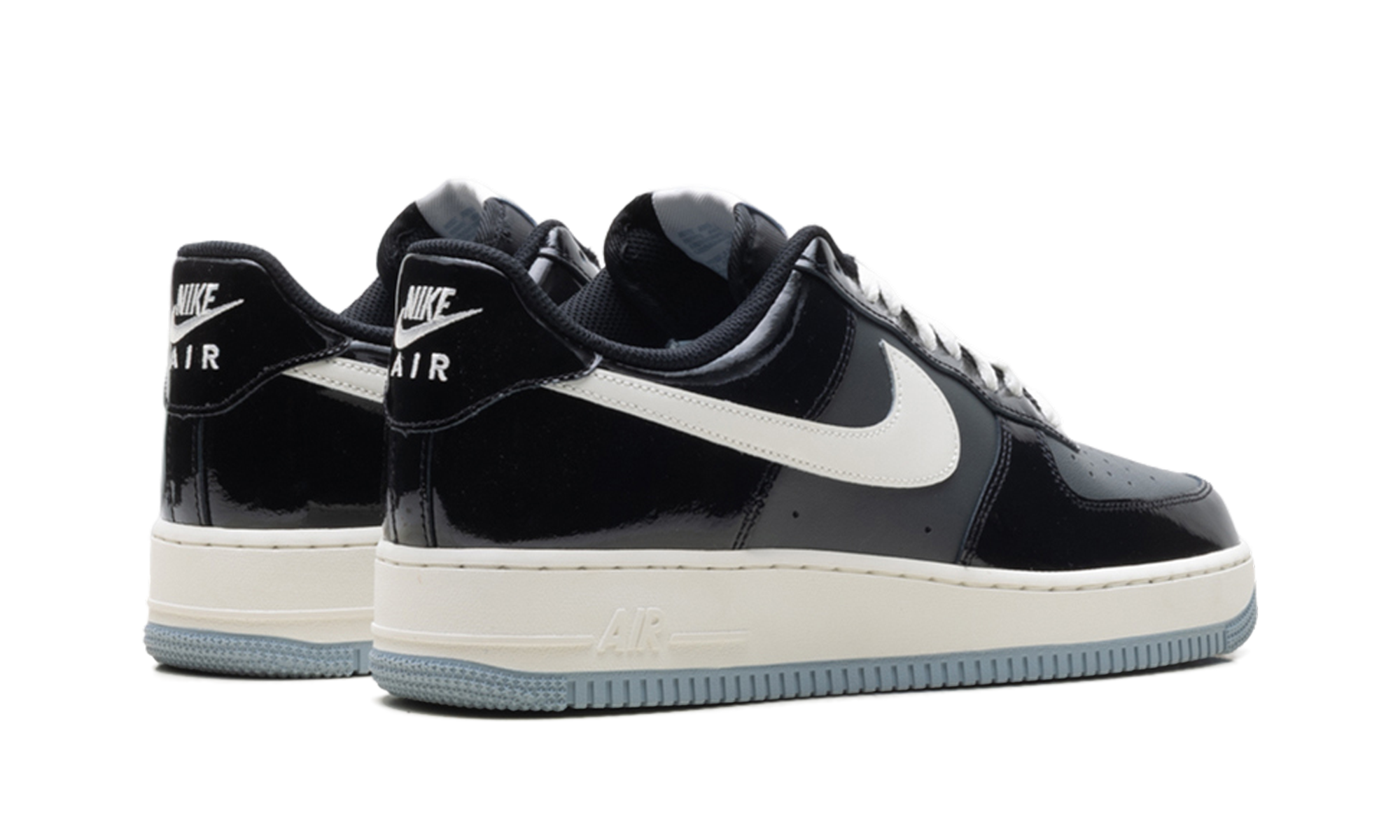 Air Force 1 Low "Black Iron Grey Patent" IB7676 001