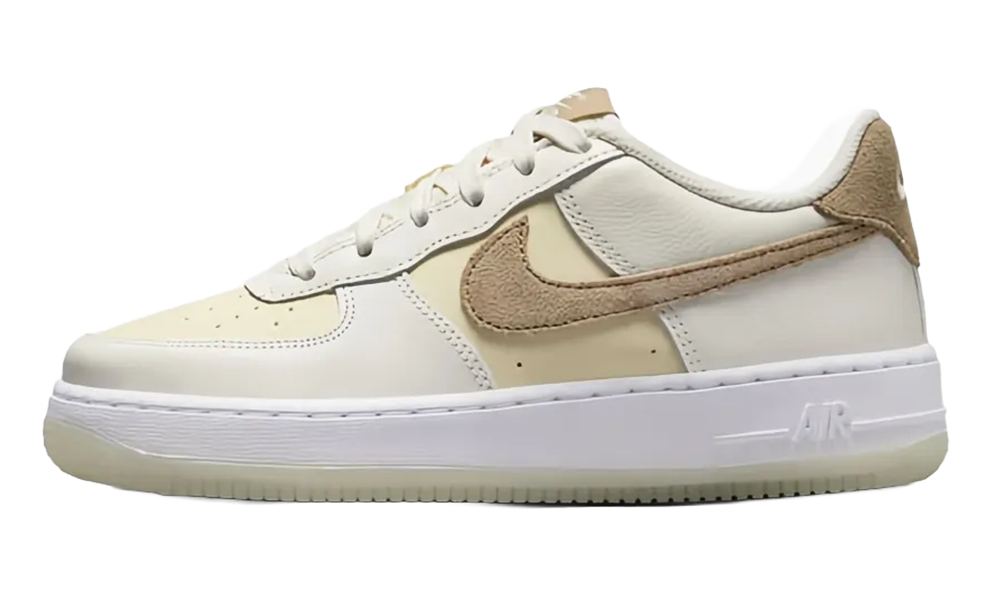 AIR FORCE 1 LOW GS "Sail Coconut Milk White Khaki" HF5349 100
