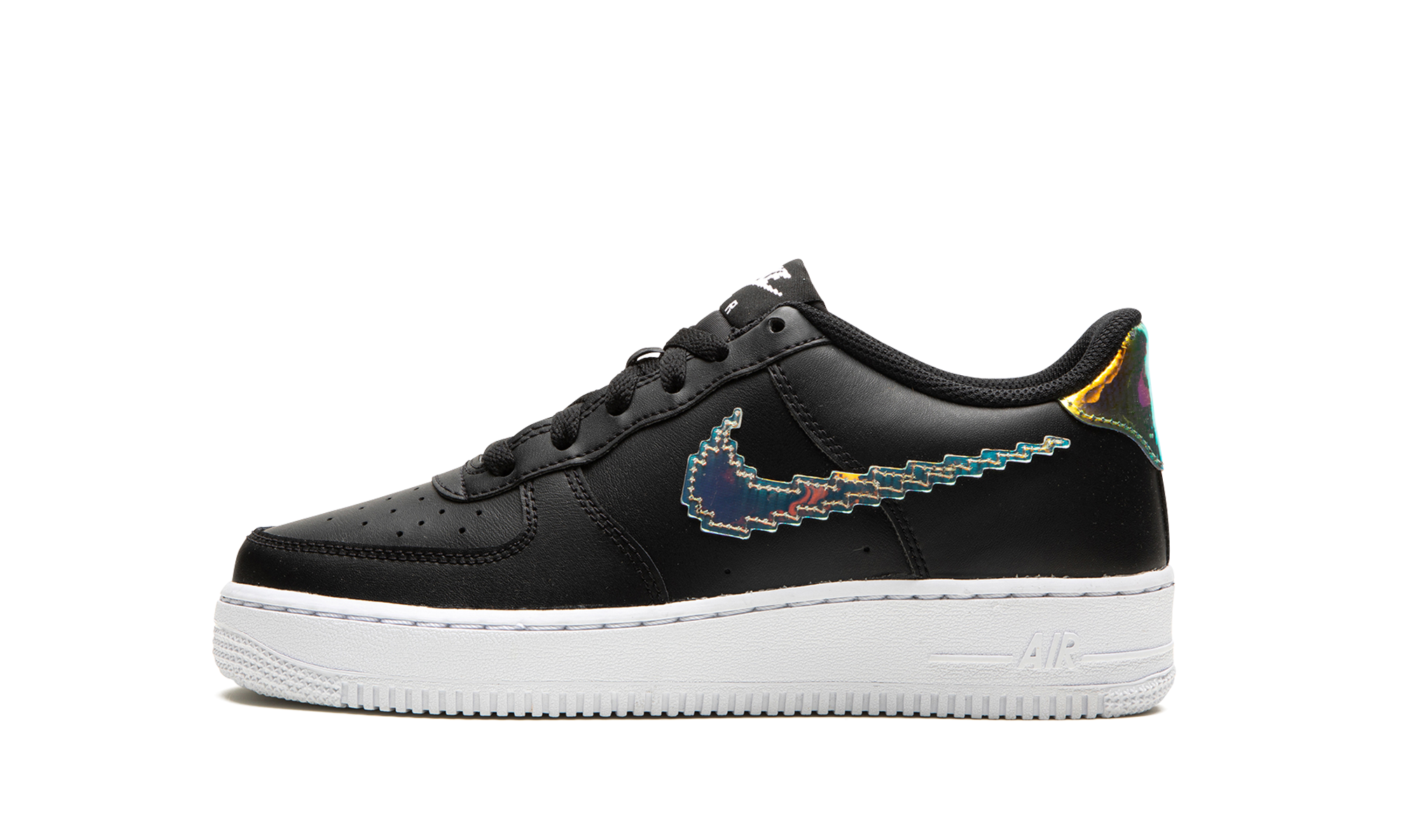 Air Force 1 Low LV8 GS "Digital Swoosh - Black" CW1577 002