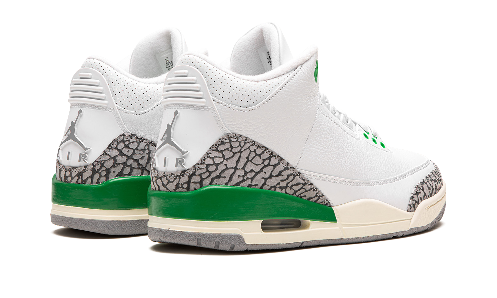 AIR JORDAN 3 WMNS "Lucky Green" CK9246 136