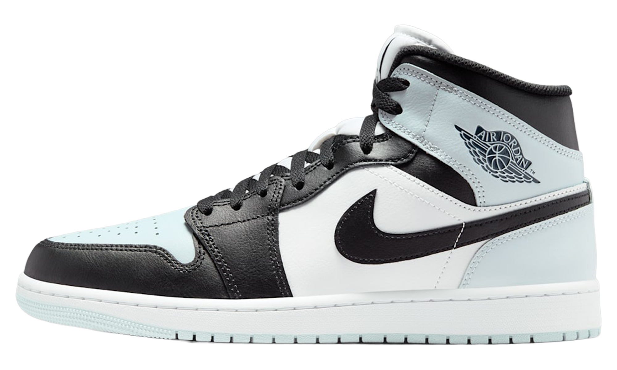 Air Jordan 1 Mid "Black Aura / Squadron Blue" DQ8426 002