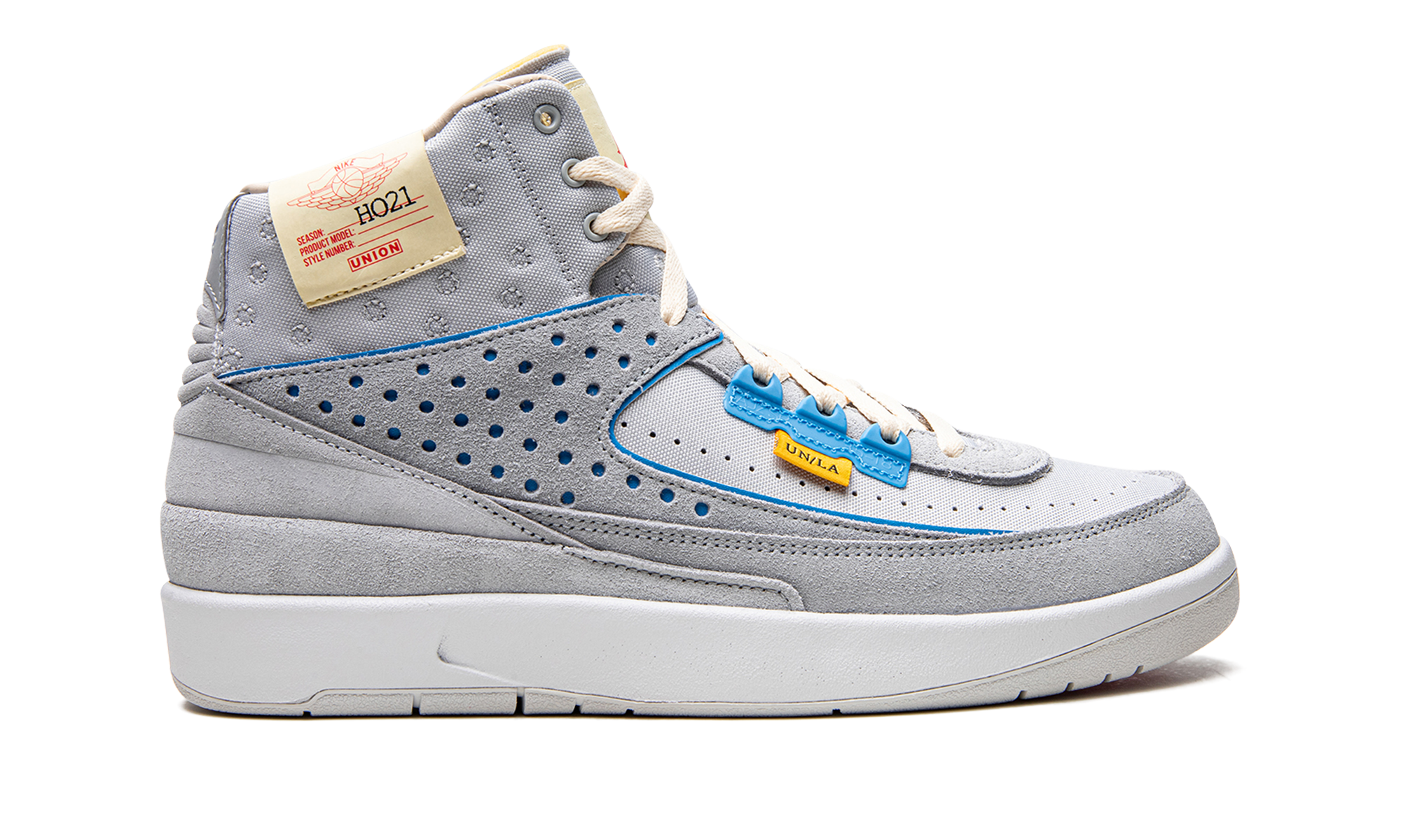 Air Jordan 2 High SP "Union LA - Grey Fog" DN3802 001