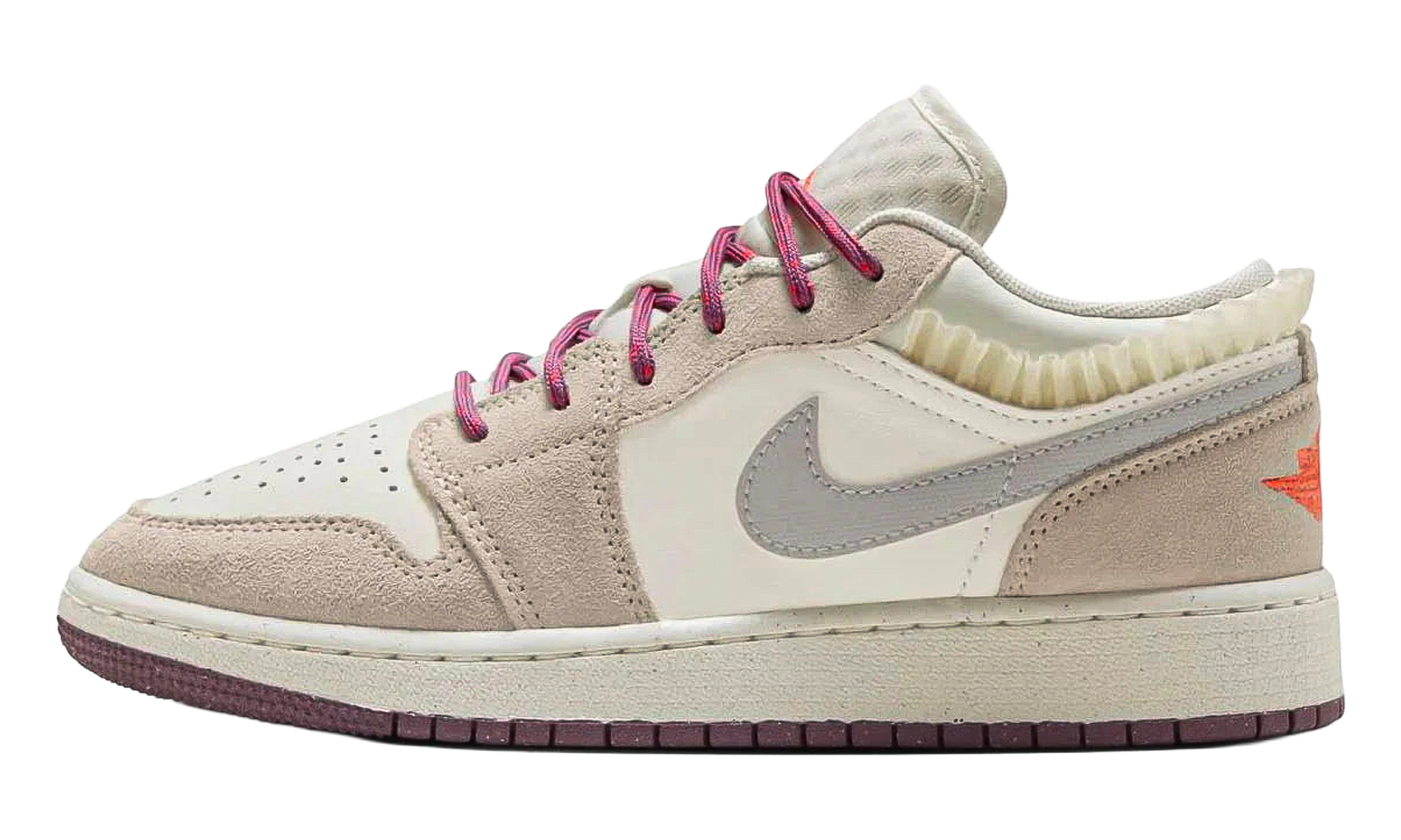 Jordan 1 Low SE GS "Sail Legend Light Brown Violet Dust Neutral Grey" FQ8094 100