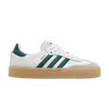 adidas Sambae White Collegiate Green Gum (Women's)