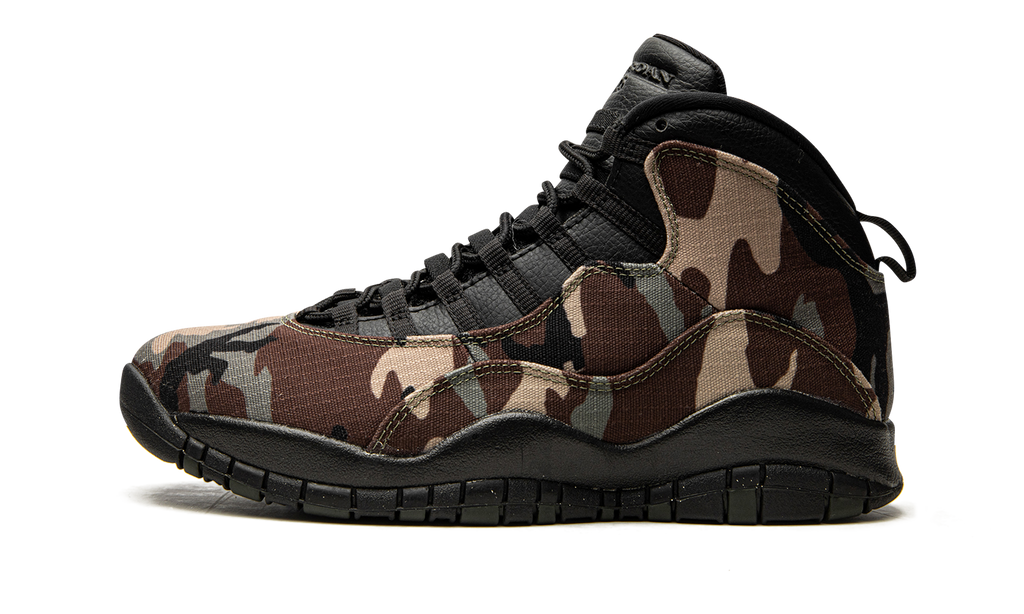 Air Jordan 10 "Woodland Camo" 310805 201