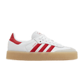 adidas Sambae White Better Scarlet Gum (Women's)