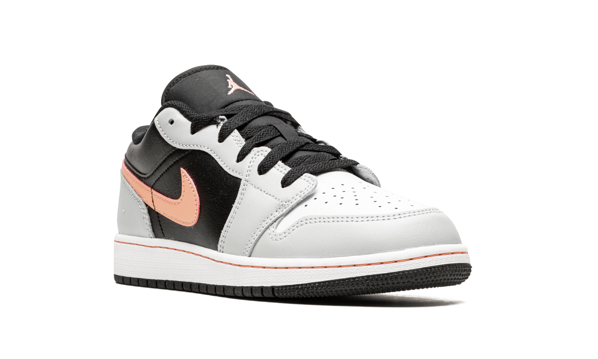 Jordan 1 Low GS "Black Grey Pink" 553560 062
