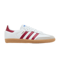adidas Samba OG Cloud White Collegiate Burgundy Gum (GS)