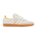 adidas Samba OG Cloud White Crystal White Crew Yellow (GS)