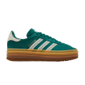 adidas Gazelle Bold Collegiate Green White Gold (Women's)