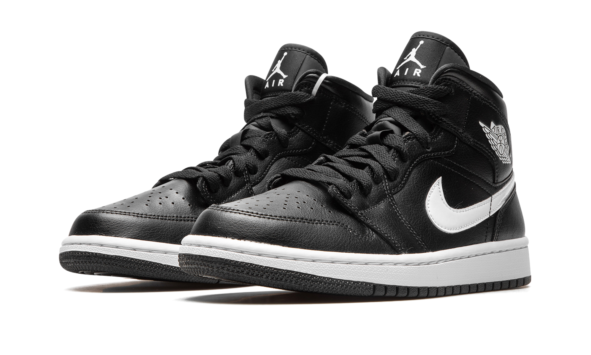 AIR JORDAN 1 MID WMNS "Black / White" DV0991 001