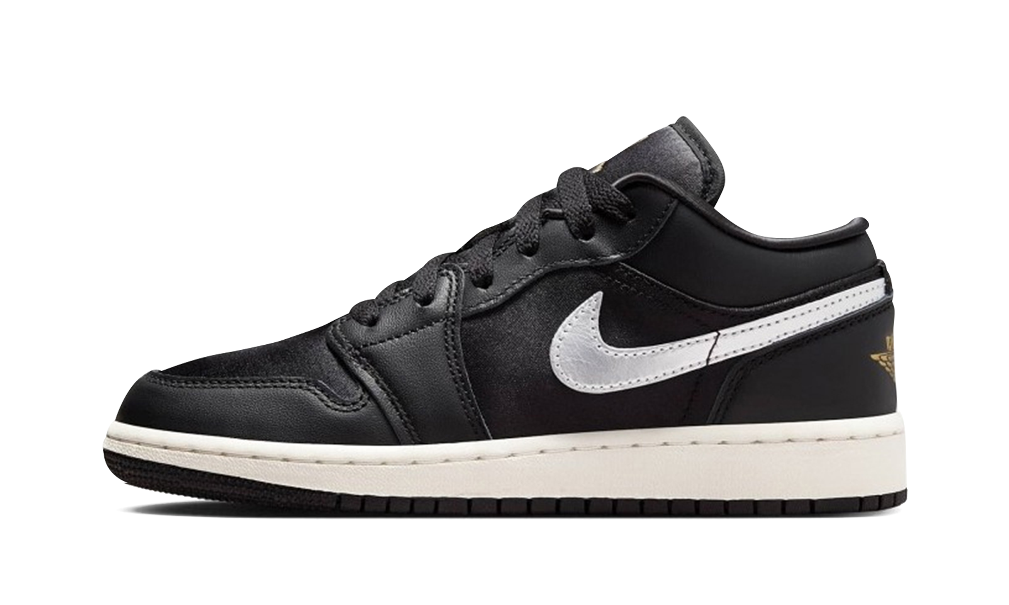 Air Jordan 1 Low SE GS "Black Metallic Gold" FZ3921 001