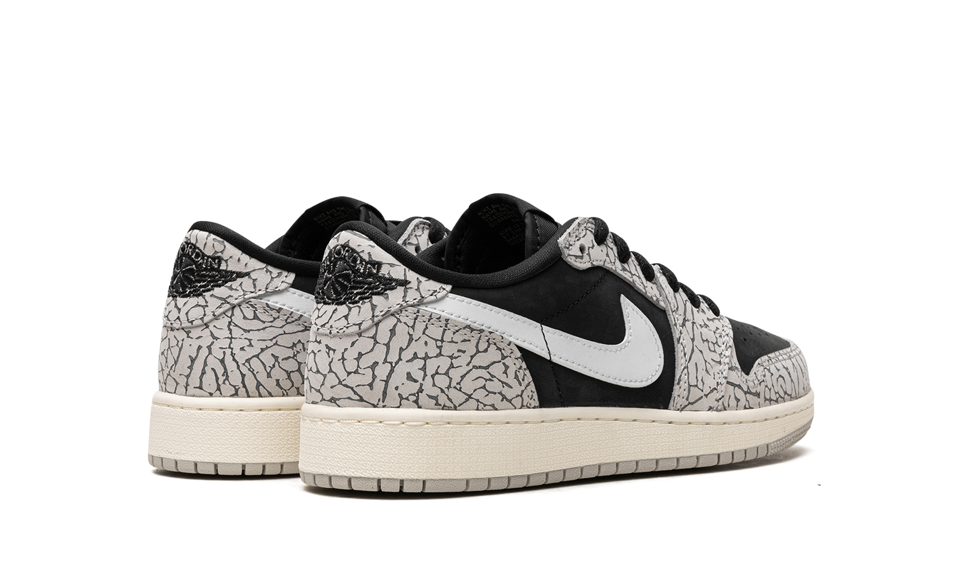 Air Jordan 1 Low GS "Elephant Print" CZ0858 001