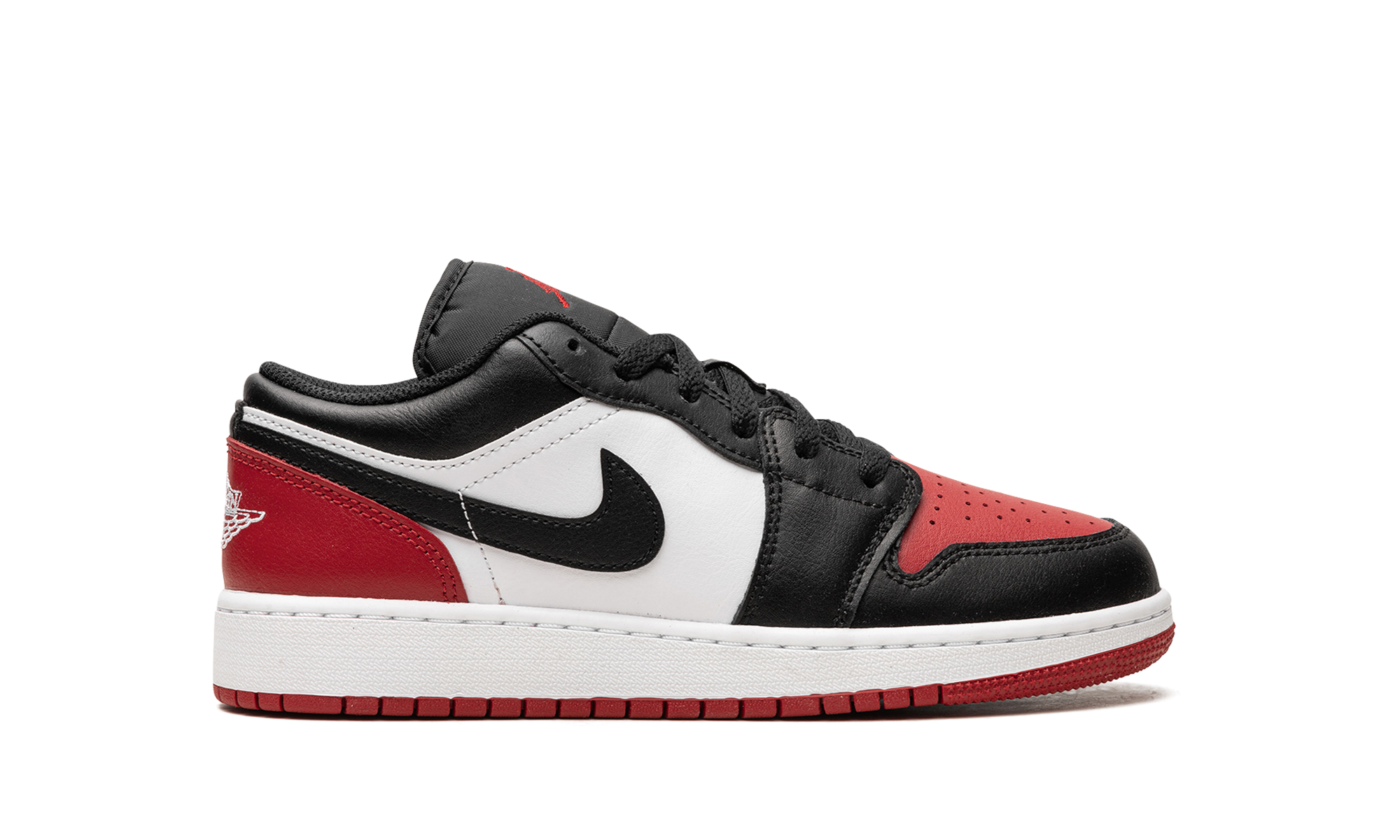 AIR JORDAN 1 LOW GS "BRED TOE" 553560 161