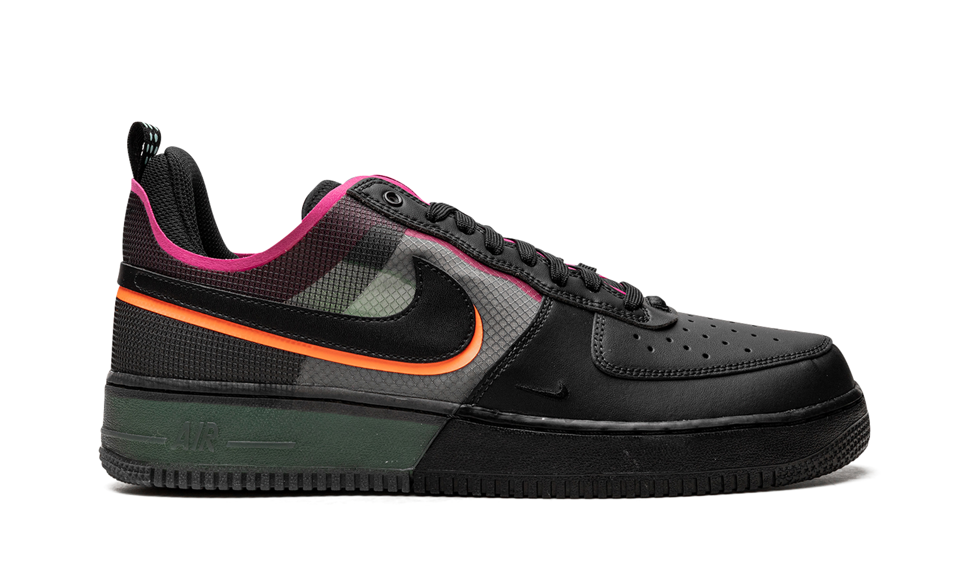 Air Force 1 React "Black / Pink Prime" DH7615 001