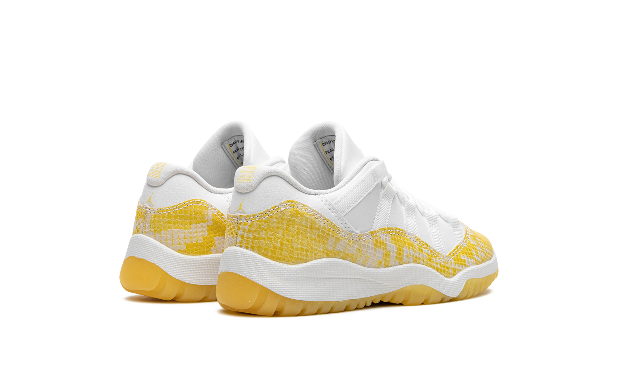 Air Jordan 11 Low PS "Yellow Snakeskin" 580522 107