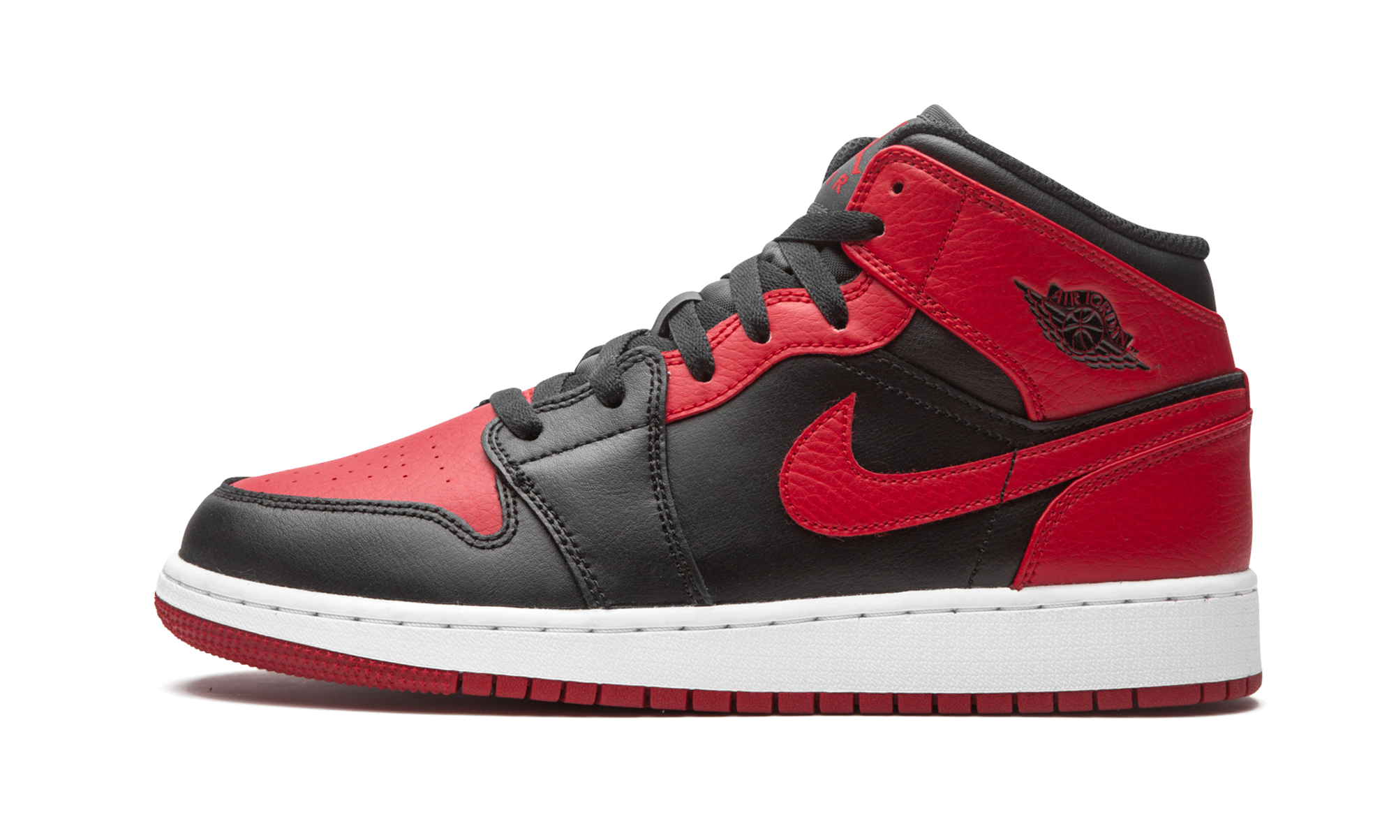 Air Jordan 1 Mid GS "Banned 2020" 554725 074