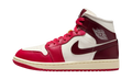 Air Jordan 1 Mid WMNS "Red/White" BQ6472 119
