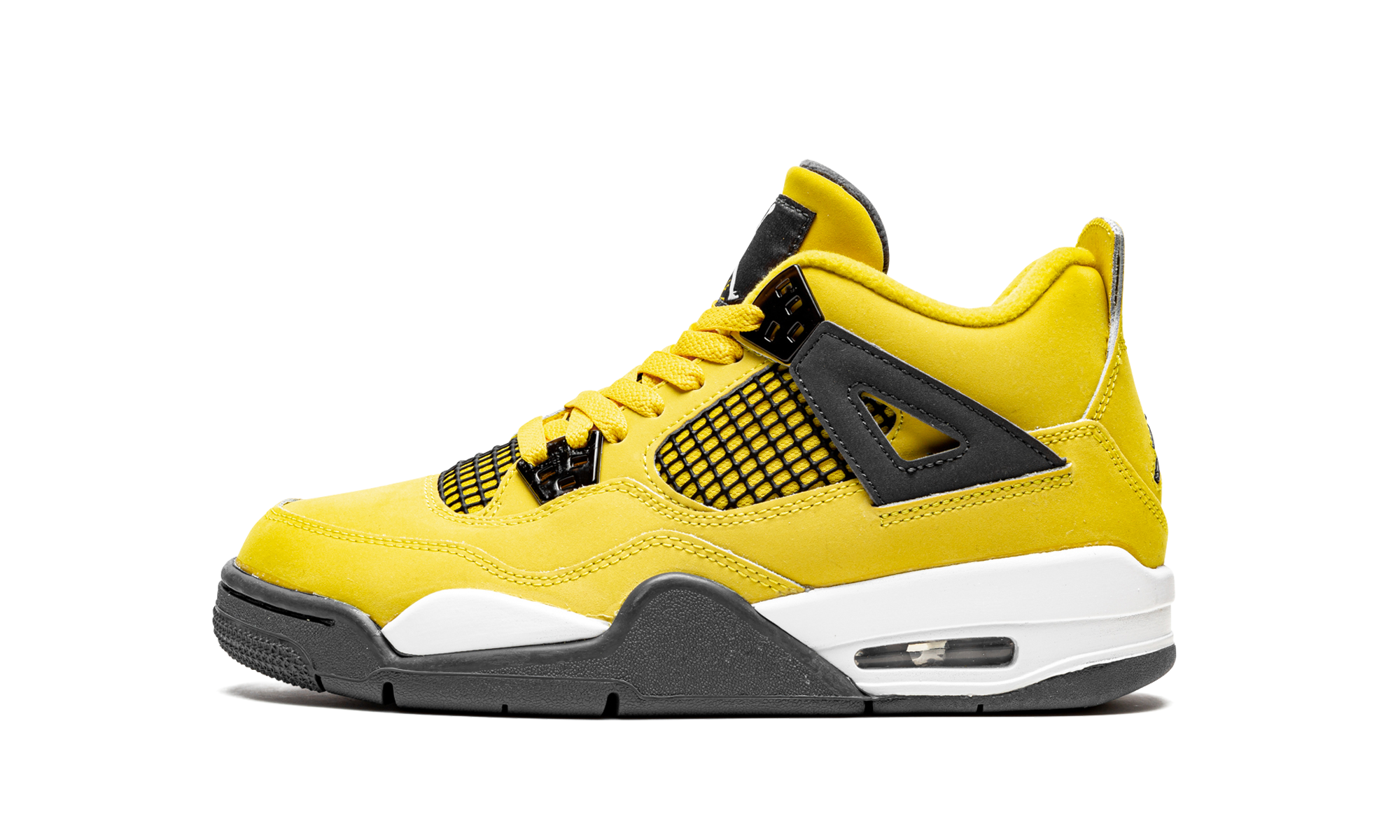 Air Jordan 4 Retro GS "Lightning 2021" 408452 700