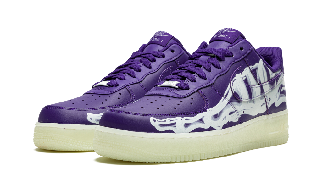 Air Force 1 Low '07 QS "Purple Skeleton Halloween" CU8067 500