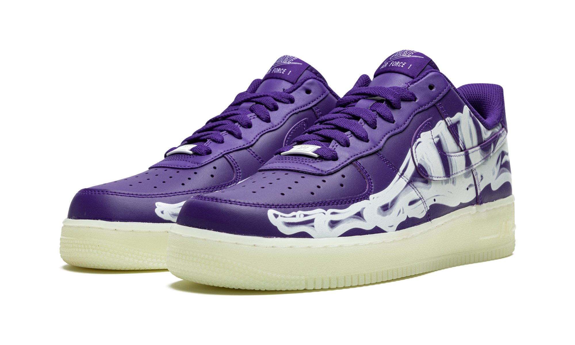 Air Force 1 Low '07 QS "Purple Skeleton Halloween" CU8067 500