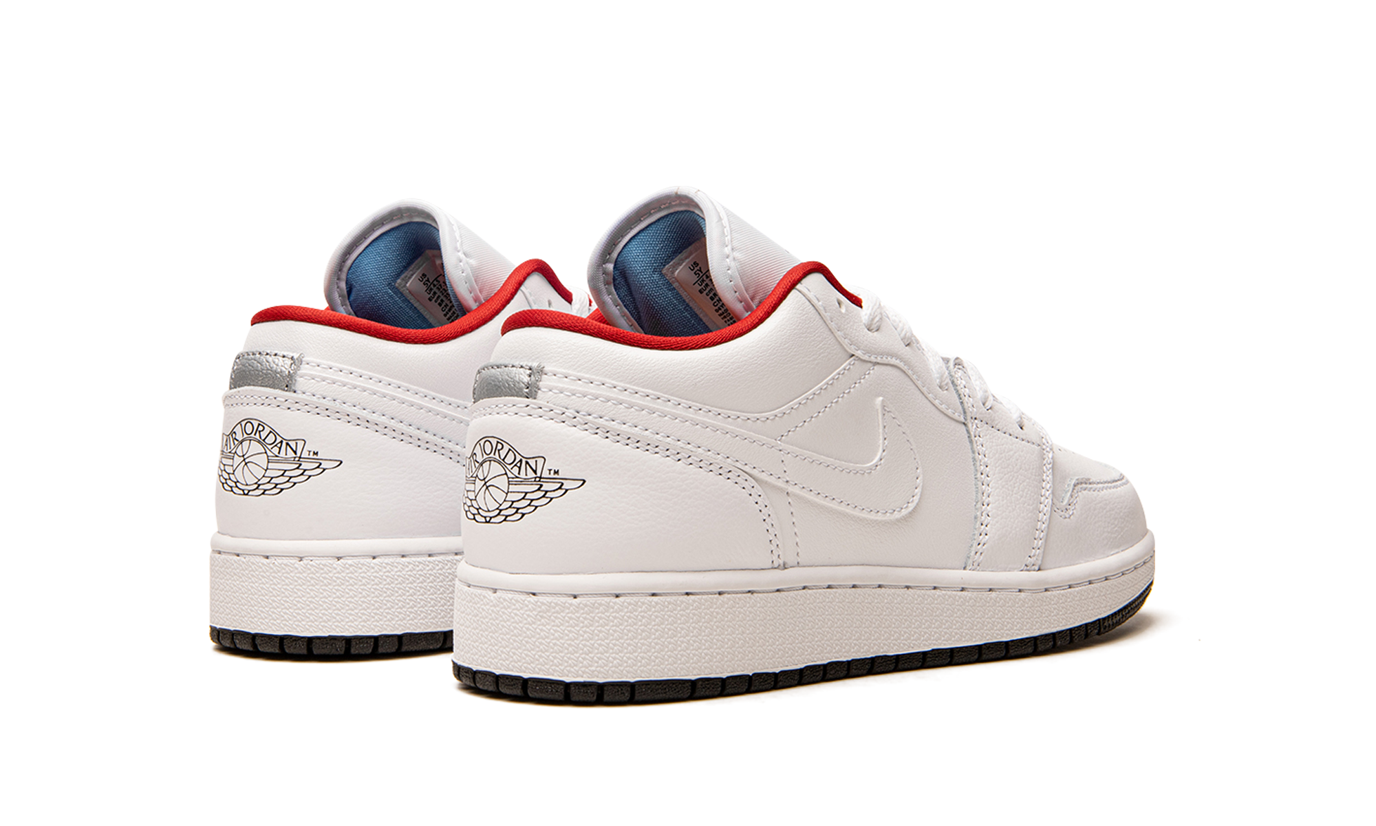 Air Jordan 1 Low GS "White / Red" 553560 164