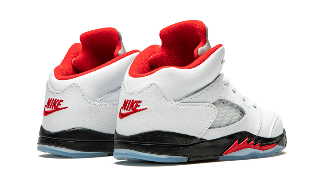Air Jordan 5 Retro TD "Fire Red Silver Tongue 2020" 440890 102