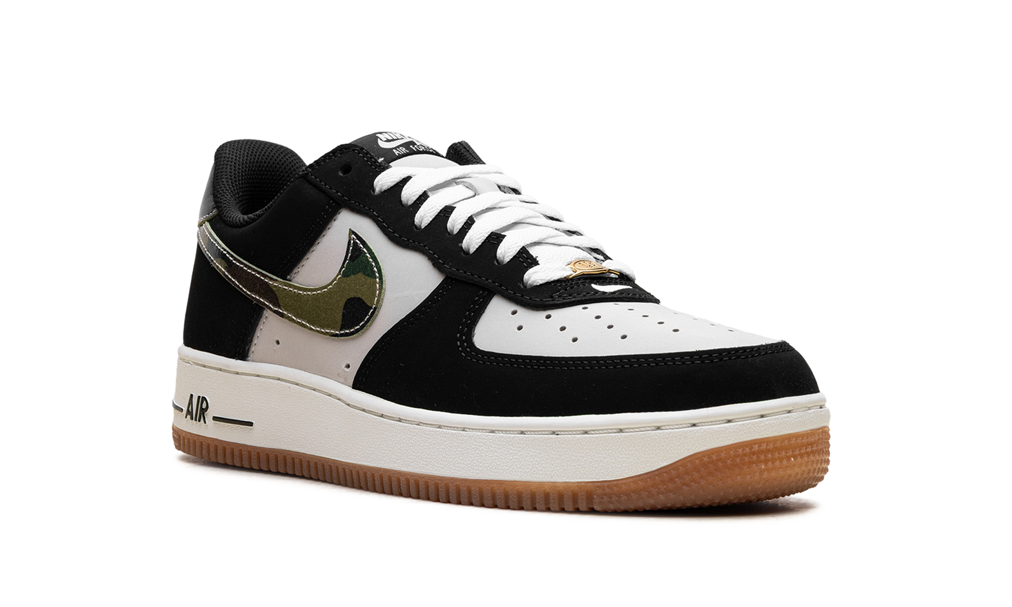 Air Force 1 Low '07 LV8 "Black Patent Camo Swoosh" HQ1967 100