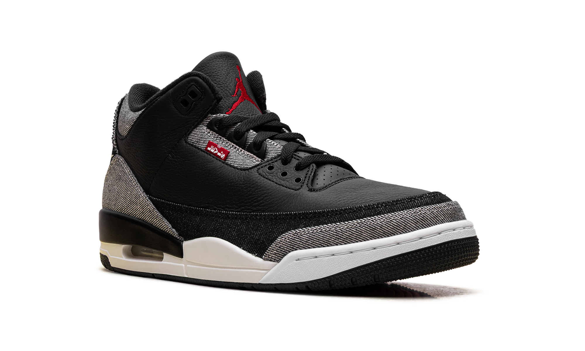 Air Jordan 3 "Levi's - Black Denim" IR0914 400