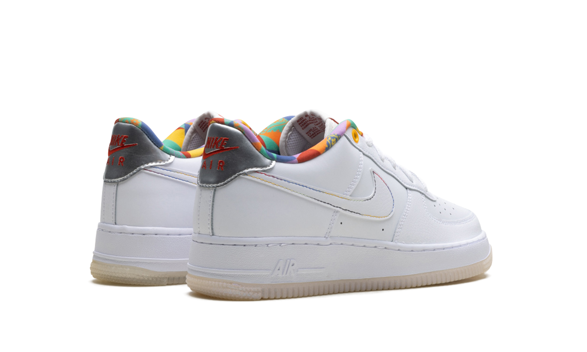 Air Force 1 Low LV8 GS "White Playful Print" FN8912 111