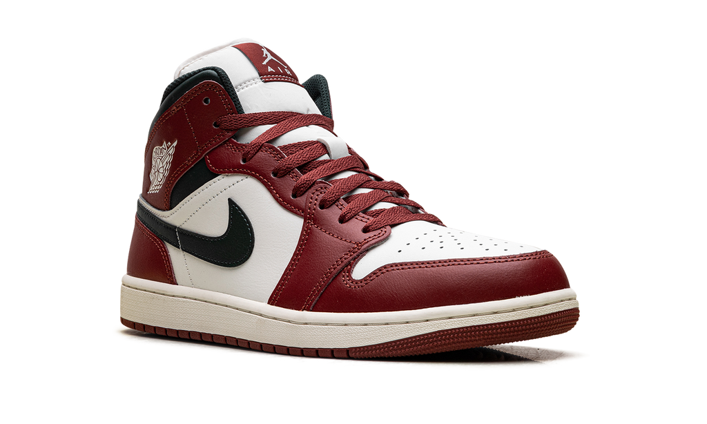 Air Jordan 1 Mid "Redstone / Midnight Green" DQ8426 105