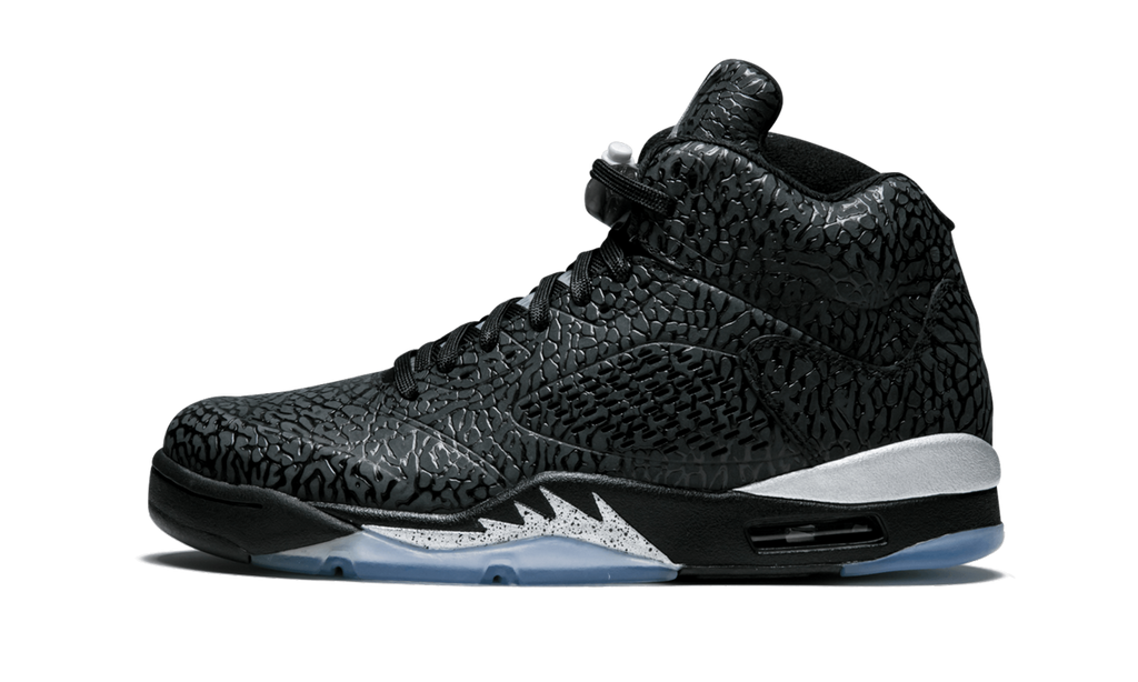 Air Jordan 5 Retro 3Lab5 "Black Silver" 599581 003