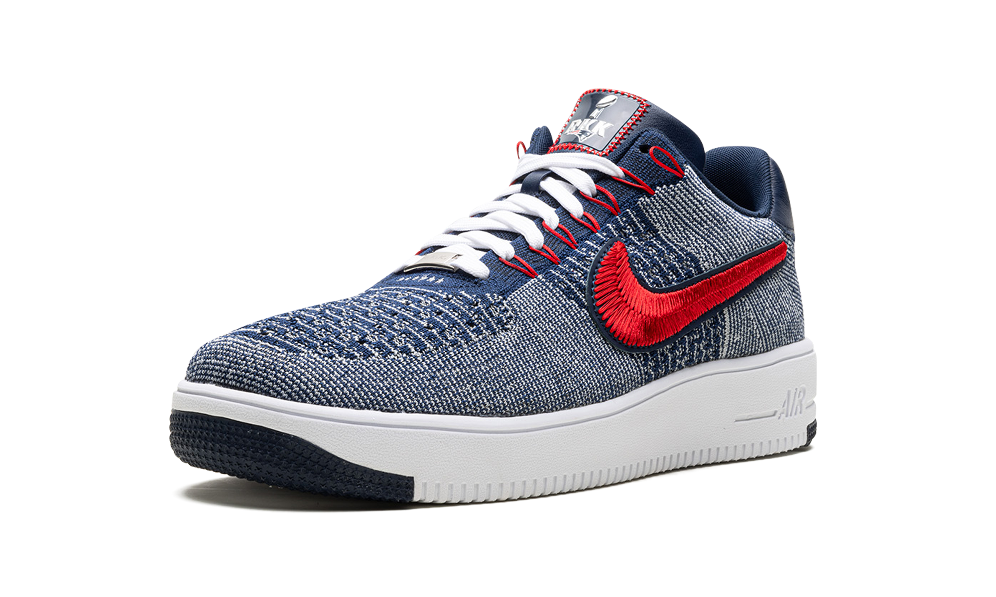 Air Force 1 Ultra Flyknit Low "Patriots Robert Kraft Wolf Grey" FV4079 012