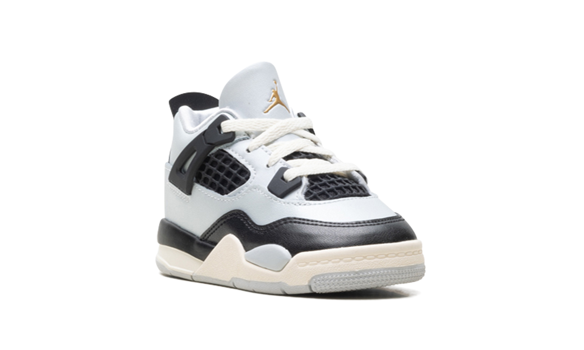 JORDAN 4 RETRO TD "PURE PLATINUM/METALLIC GOLD-BLACK-SAIL" FZ8584 070