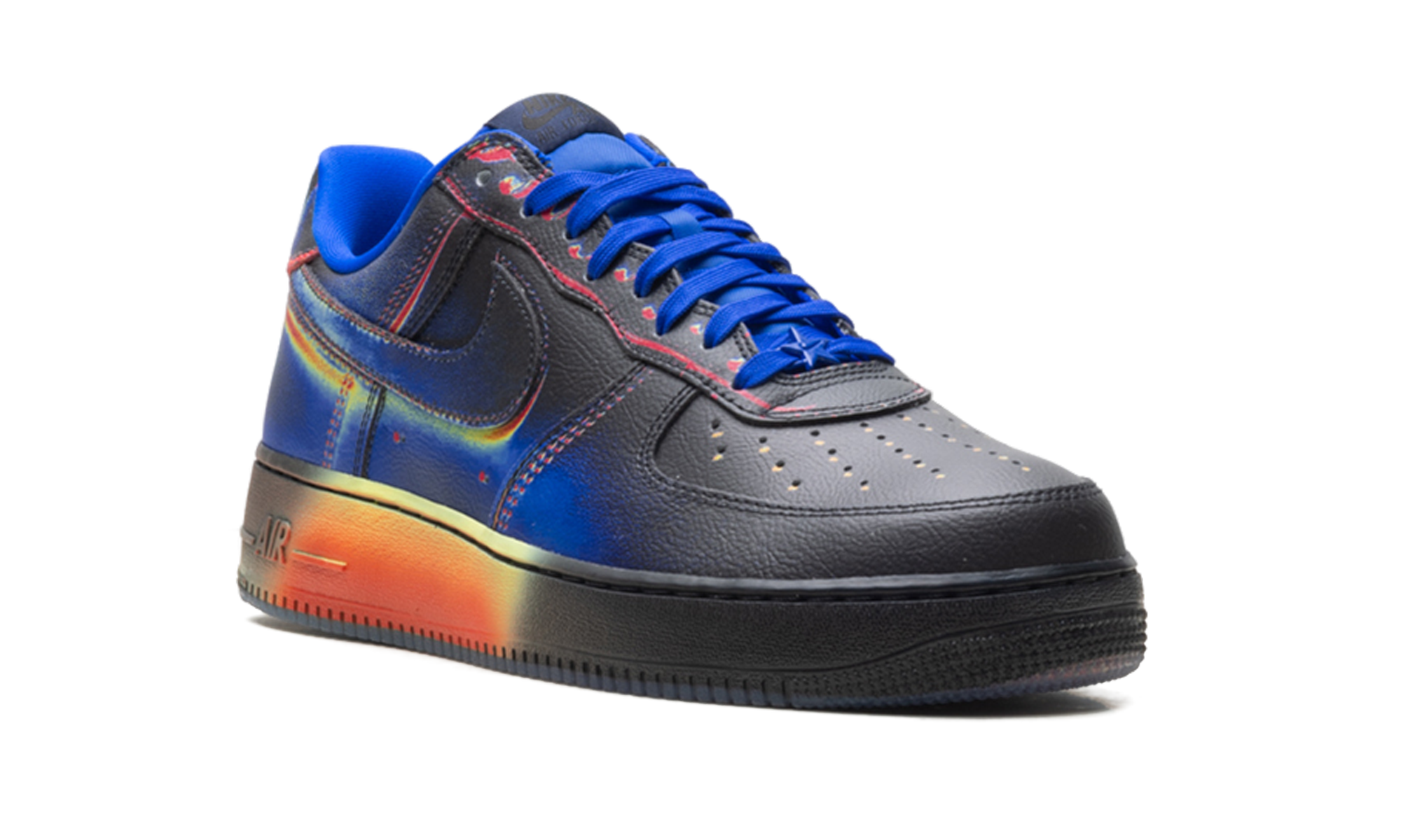 Air Force 1 Low Retro "Heat Map Black Racer Blue" IB6834 001
