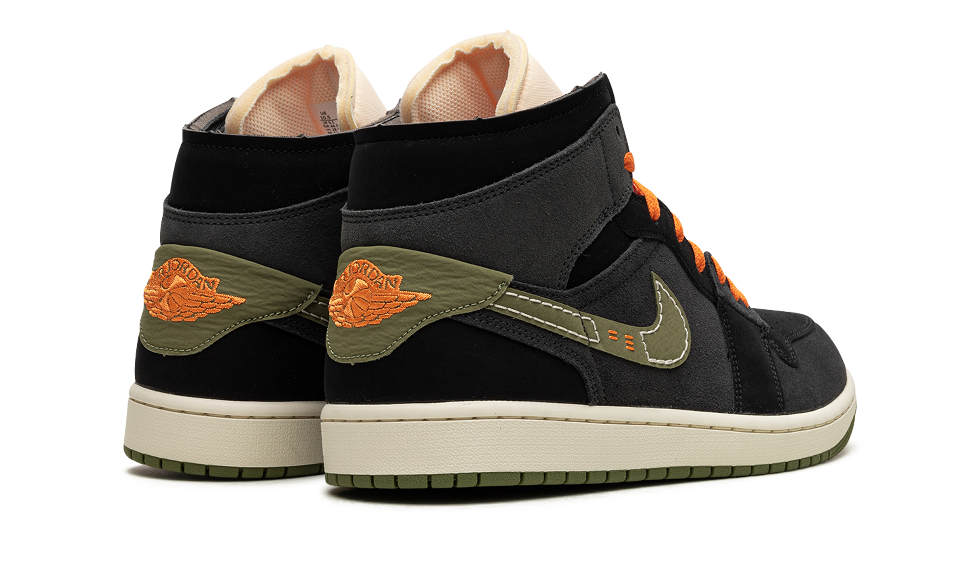 Air Jordan 1 Mid SE Craft "Anthracite Light Olive" FD6817 003