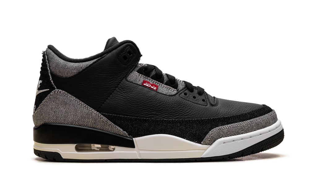 Air Jordan 3 "Levi's - Black Denim" IR0914 400