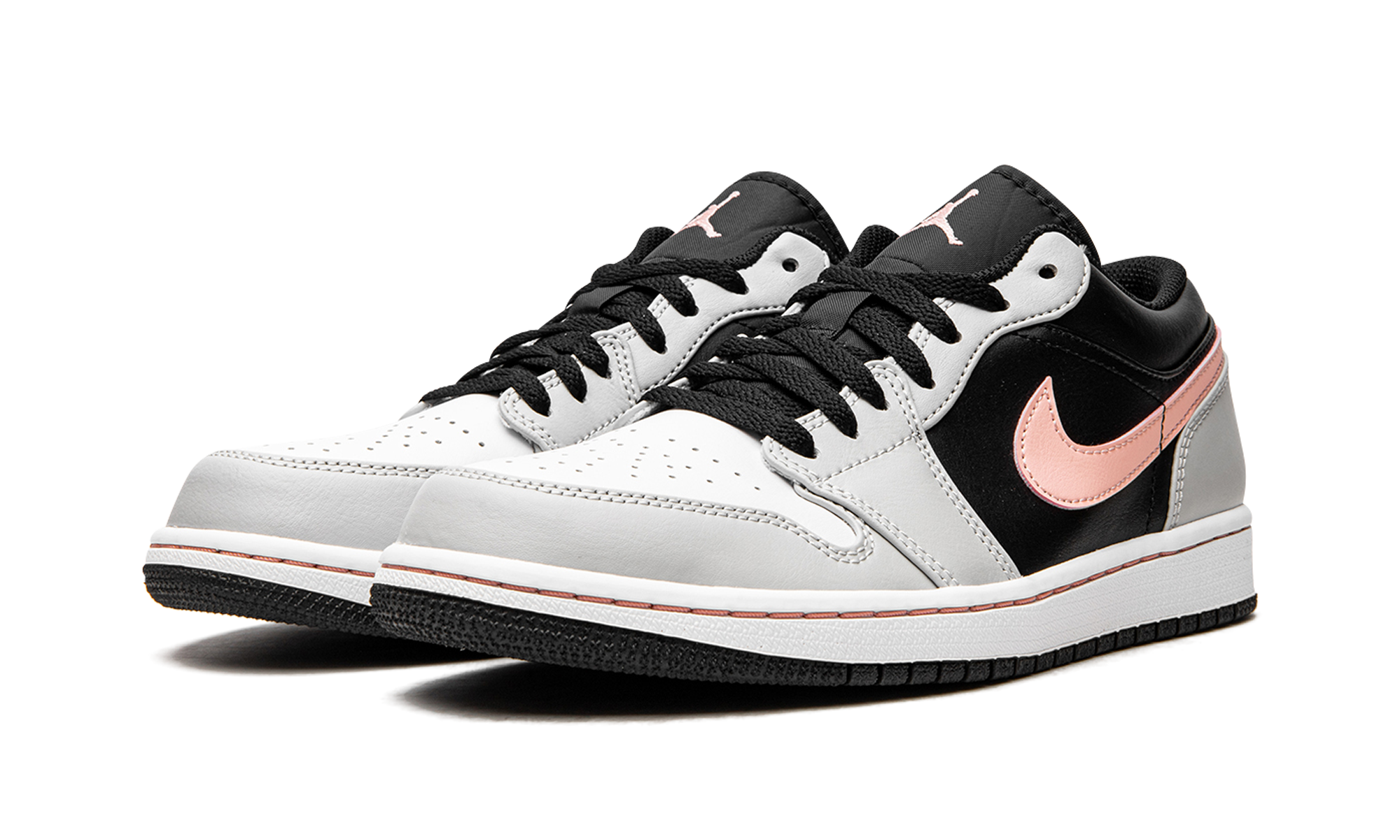 Air Jordan 1 Low "Black Grey Coral" 553558 062