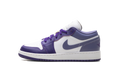 Air Jordan 1 Low GS "Purple / White" 553560 551