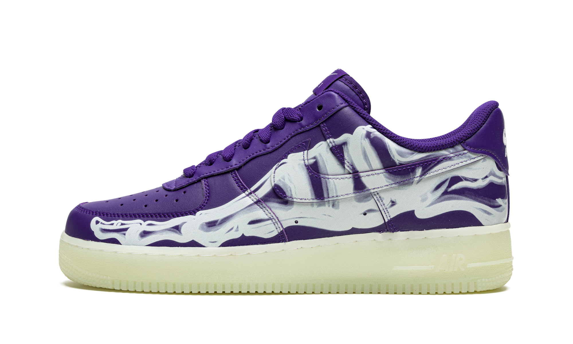 Air Force 1 Low '07 QS "Purple Skeleton Halloween" CU8067 500