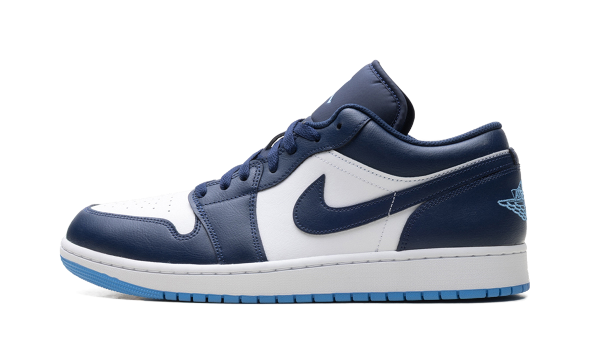 Air Jordan 1 Low "Midnight Navy / University Blue" 553558 404