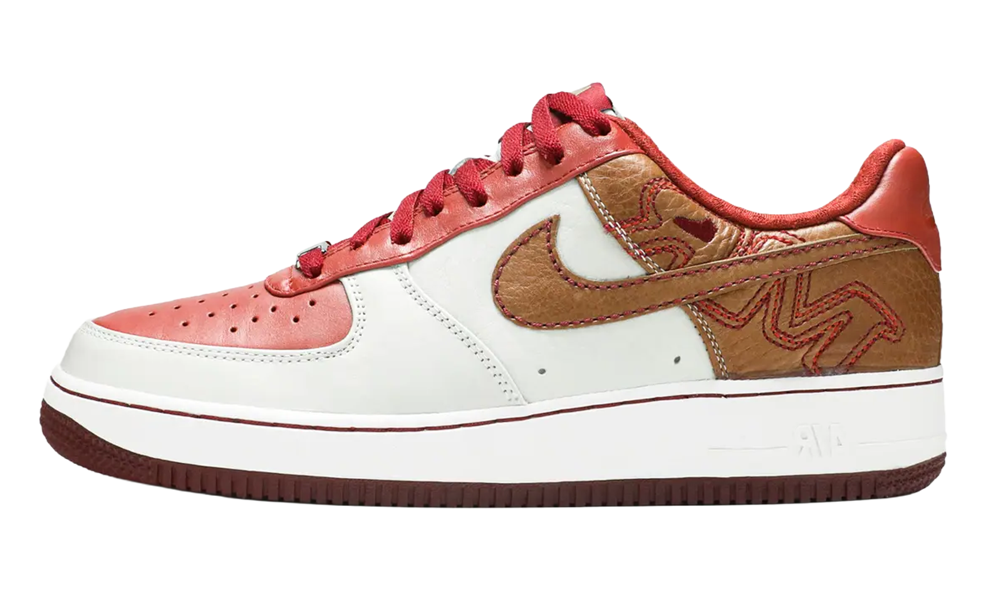 Air Force 1 Premium 07 "White/Pinenut/Terra Cotta/Team Red" 315180 121