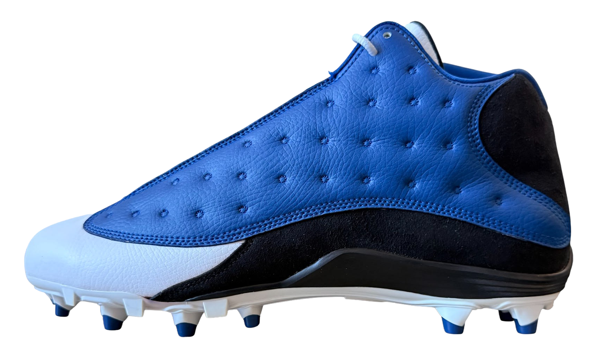 Jordan 13 Mid Molded Cleats "Blue / Black-White" FA17 MNJDSP 727 M1