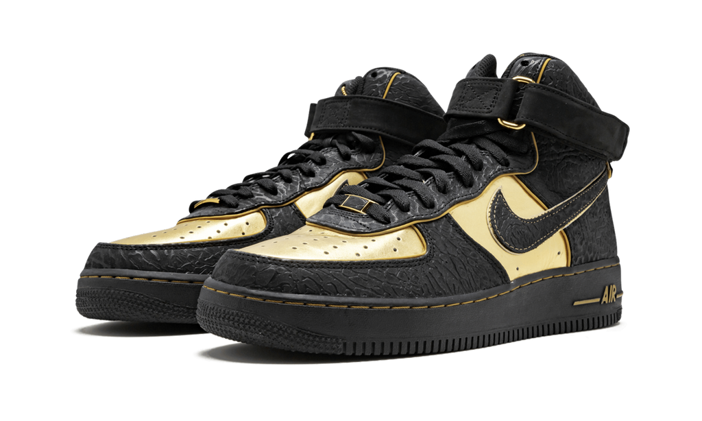 Air Force 1 Hi Supreme "Black / Gold" 345189 002